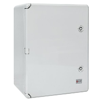 Бокс пластиковый с монтажной платой 400х300х220 мм IP65 PROxima