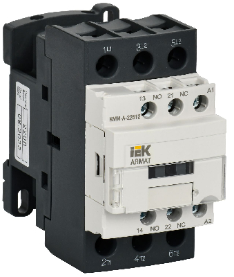 ARMAT Контактор КМИ-А-22512 LC1D 25А 24В/АС3 1НО/1НЗ