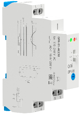 Фотореле OPR-01 1 конт. 230В АС с вынос.дат. ONI