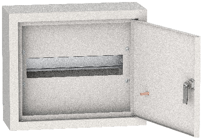 TITAN 3 Корпус металлический ЩРн-12 (265х310х120) IP31 IEK