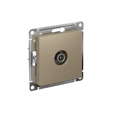 Антенна ATLASDESIGN TV коннектор механизм шампань