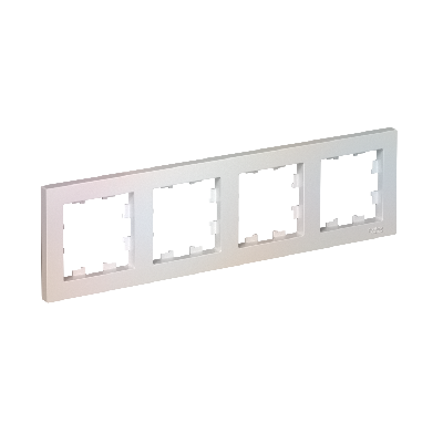 Рамка четырехпостовая ATLASDESIGN универсальная жемчуг