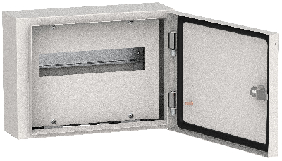 TITAN 3 Корпус металлический ЩРн-12 (240х330х120) IP54 IEK