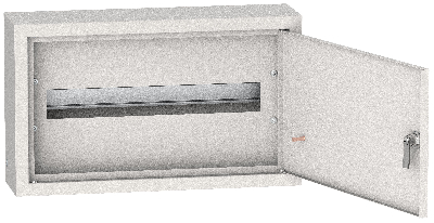 TITAN 3 Корпус металлический ЩРн-18 (265х440х120) IP31 IEK
