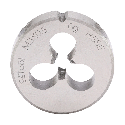 Плашка М 3,0х0,5 DINEN22568 HSSE 6g 20х5мм (CzTool)