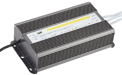 Драйвер светодиодный LED 200w 12v IP67 блок-шнур