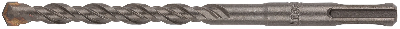 Бур по бетону , Profi, двойная резьба, SDS-Plus, 10 х 160 мм
