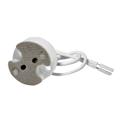 Патрон керамический для галогенных ламп GU4/GU5.3