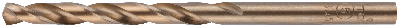 Сверло по металлу Cutop Profi с кобальтом 5% 5 x 86 мм, 2 шт