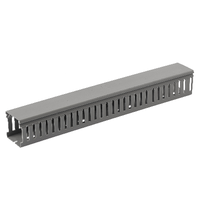 Кабель канал KK-25-60-PERF перфорированный 25х60 серый