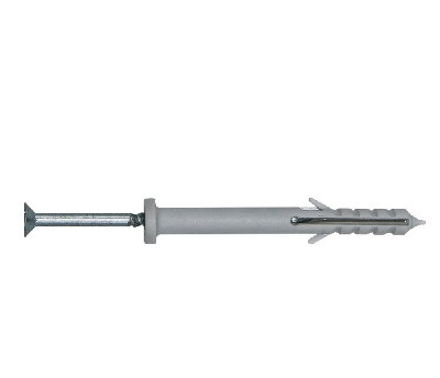 Дюбель-гвоздь 8х60 PN-LK цилиндрический бортик, нейлон (100шт)