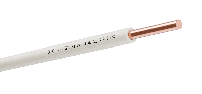 Провод силовой ПуВнг (А)-LS 1х4 белый бухта однопроволочный