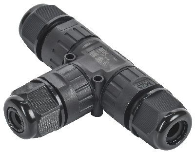 Коннектор кабельный герметичный WTP-306 3 PIN IP68