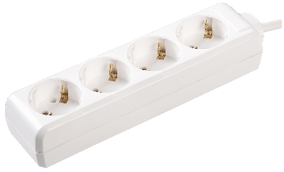 Удлинитель бытовой 4х3м с заземлением 16А У04