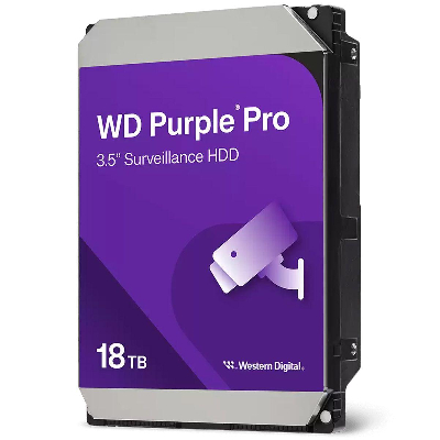 Жесткий диск 18TB Purple Pro 3.5'', SATAIII, 7200 об/мин, 512 МБ