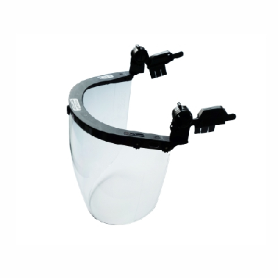 Щиток защитный лицевой КБТ Сфера ВИЗИОН TITAN (экран сферической формы с панорамным обзором из незапотевающего ударопрочного и термостойкого поликарбоната толщиной 2 мм со скошенной книзу формой для увеличения эргономики изделия,-5°C +130°C)