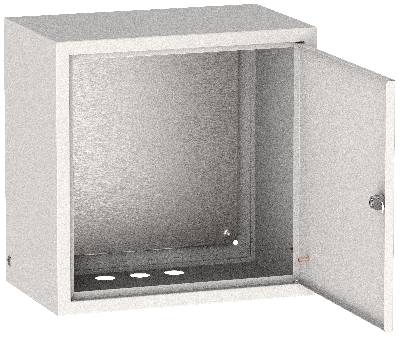 Корпус металлический ЩМП-4.4.2-0 (400х400х250мм)  УХЛ3 IP31 IEK