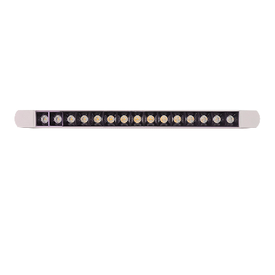 Светильник светодиодный трековый линейный на шинопровод ДПО-4230R 30W 4000K 2400Лм24° WH белый IP40 480mm Jazzway