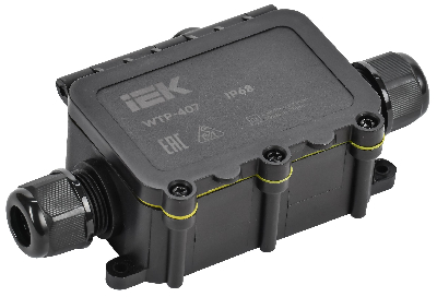 Коробка распределительная герметичная WTP-407 3 ввода IP68 IEK