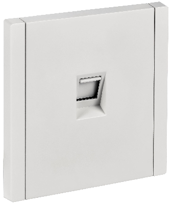 FORTE&PIANO Розетка компьютерная RJ45 кат.5E FP232 белый IEK