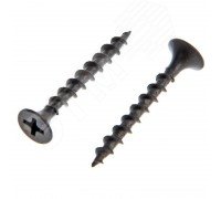 Саморез гипсокартон/дерево 3,5х41 черный (200шт)