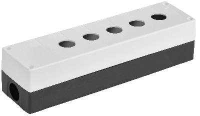 Корпус КП105(6)-Р для кнопок 5(6) мест белый IEK