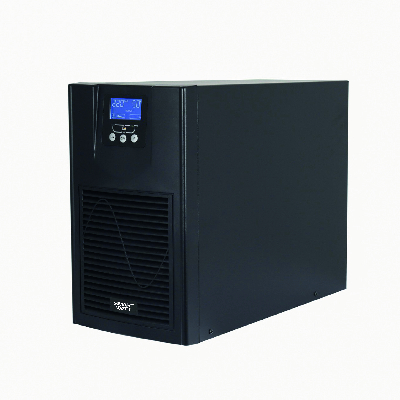 Источник бесперебойного питания SMARTWATT UPS MASTER IEC 2kVA L, онлайн, мощность 2000/1800 ВА/Вт, напольный, LCD дисплей, IEC13 - 6 шт., подключение внешних АКБ