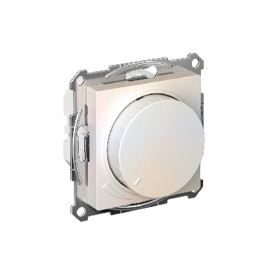 ATLASDESIGN СВЕТОРЕГУЛЯТОР (диммер) повор-нажим, LED, RC, 400Вт, мех., ЖЕМЧУГ