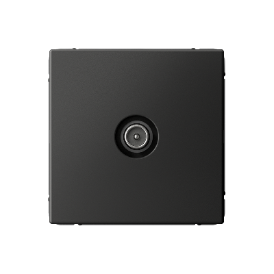 ARTGALLERY TV розетка проходная 4DB, механизм, базальт