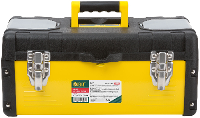 Ящик для инструмента пластиковый 16'' (40 х 20 х 19 см) металл.замки, стенки стальные