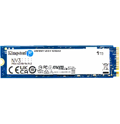 Накопитель SSD M.2 2280 1 ТБ NV3, PCIe 4.0 x4, 3D NAND, 6000/4000 Мб/с