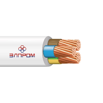 Провод ПВС 3х4 белый(100м) ТРТС