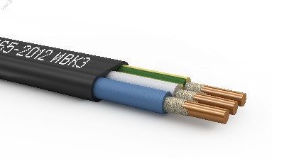 Кабель силовой ВВГ-Пнг(А)-FRLSLTx 3х1.5 ок (N.PE)-0.66 ТРТС  100м