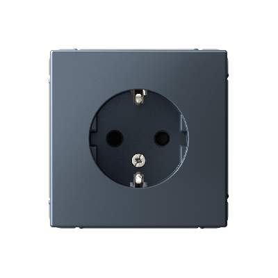 ARTGALLERY розетка с заземлением со шторками, 16А, механизм, грифель