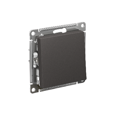 ATLASDESIGN Перекрестный ПЕРЕКЛЮЧАТЕЛЬ, сх.7, 10АХ, механизм, БАЗАЛЬТ