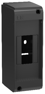 UNION Mini Корпус пластиковый КМПн-2 IP20 без двери черный