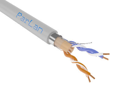 Витая пара ParLan F/UTP Cat 5e PVCLSнг(A)-FRLS 2х2х0.52 (305)