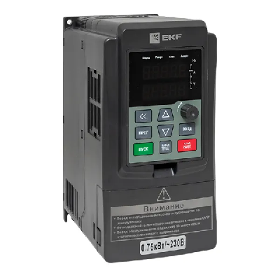 Преобразователь частоты 0.75/1.5кВт 1х230В VECTOR-100