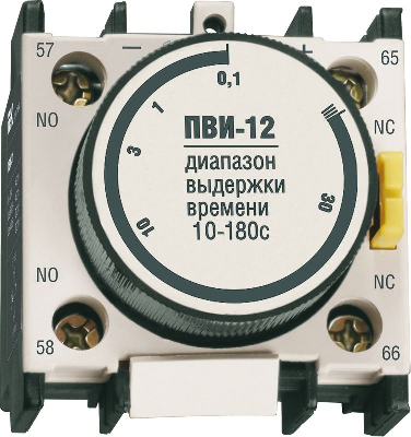 Приставка ПВИ-12 задержка на включение 10-180 1з+1р