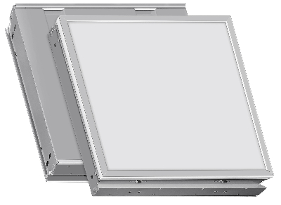 Светильник светодиодный ДВО-32w 3500лм 4000К opal-sand IP20 OPERLUX грильято