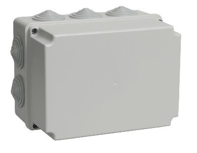 Коробка распаячная 190х140х120 серая IP55 КМ41246