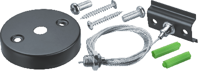 Подвес для шинопровода NLT-R1-BL-150 черный 1.5 м