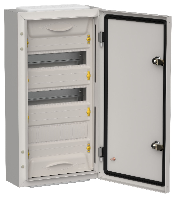 TITAN 5 Корпус металлический ЩРн-36 (1х36) 585х310х140 IP54 сер