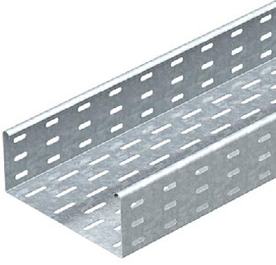 Лоток листовой перфорированный, 85х100х3000 мм, S=1 мм, FS (MKS 810 FS)