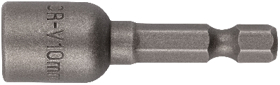 Насадка для шурупов и болтов с 6-грголовкой Профи d=10 мм, L=48 мм