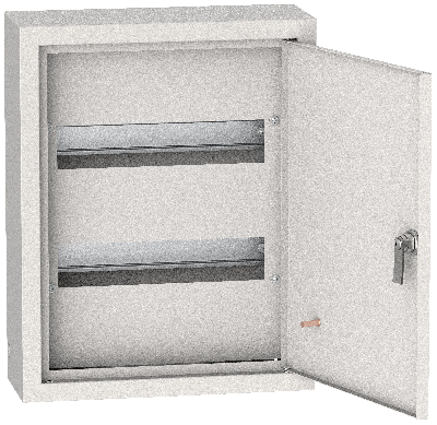 TITAN 3 Корпус металлический ЩРн-24 (395х310х120) IP31 IEK