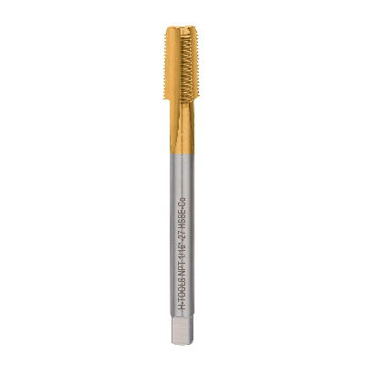 "Метчик конический машинный NPT 1/16""-27 HSSE-TiN"