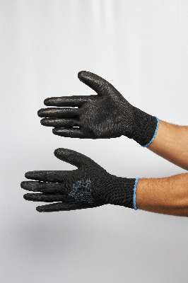 Перчатки полиэстеровые с полиуретановым покрытием VE702PN , размер 10