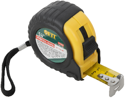 Рулетка прорезиненный корпус ''Хард'' 5 м x 25 мм