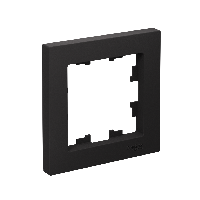 Рамка однопостовая ATLASDESIGN карбон